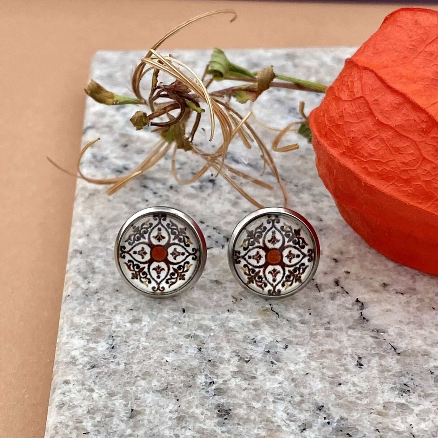 Ohrstecker "heller Herbst"