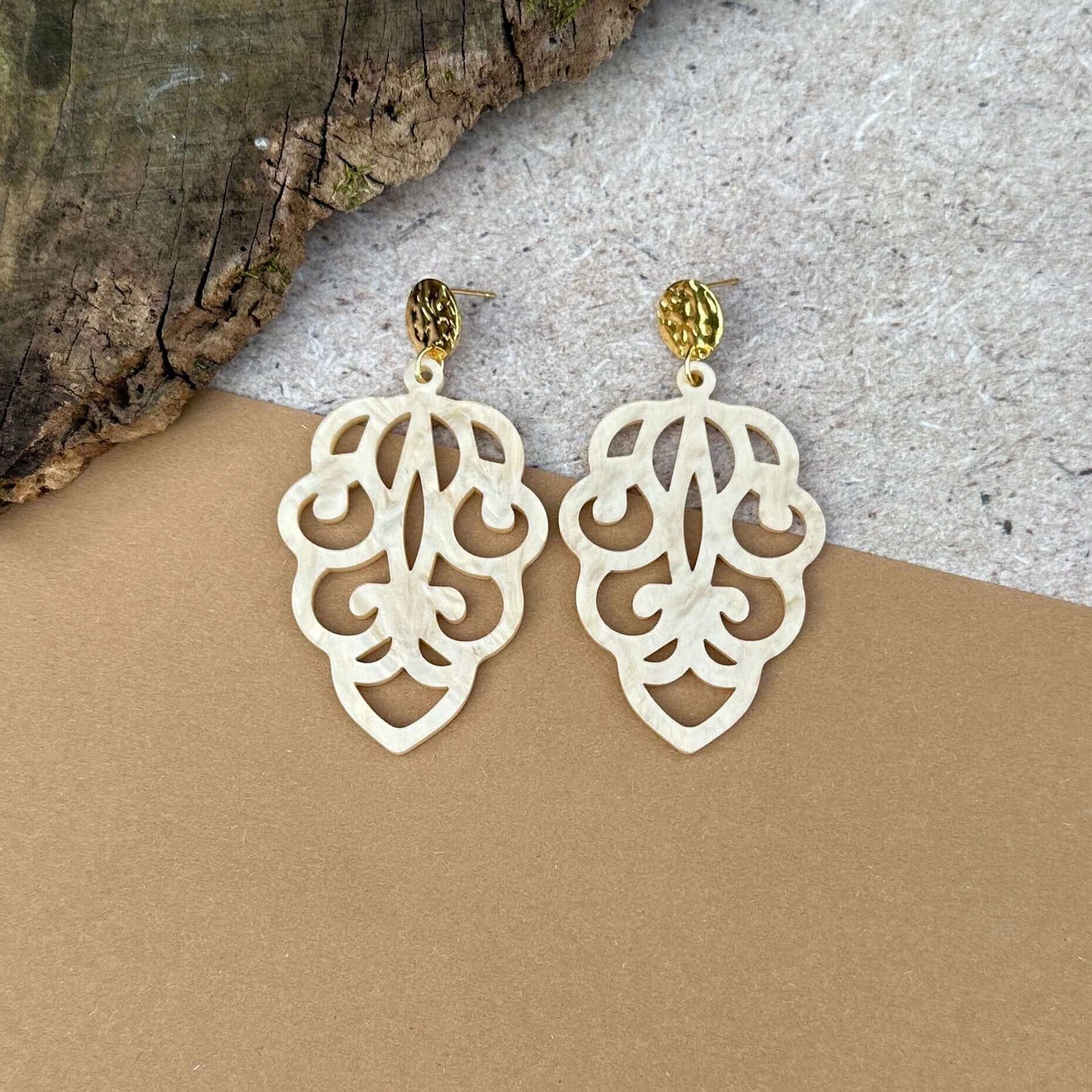 XXL-Ohrringe "Wolke“