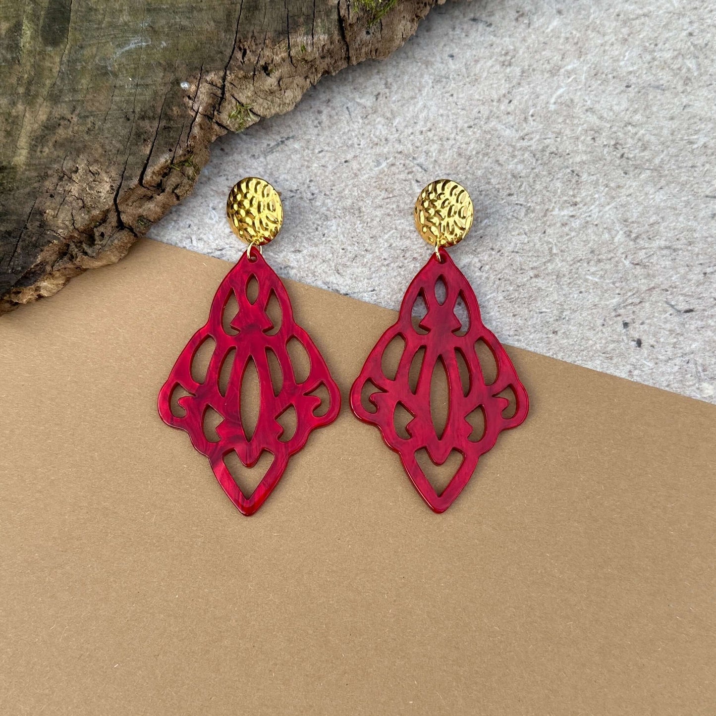 XXL-Ohrringe "Kirsche“