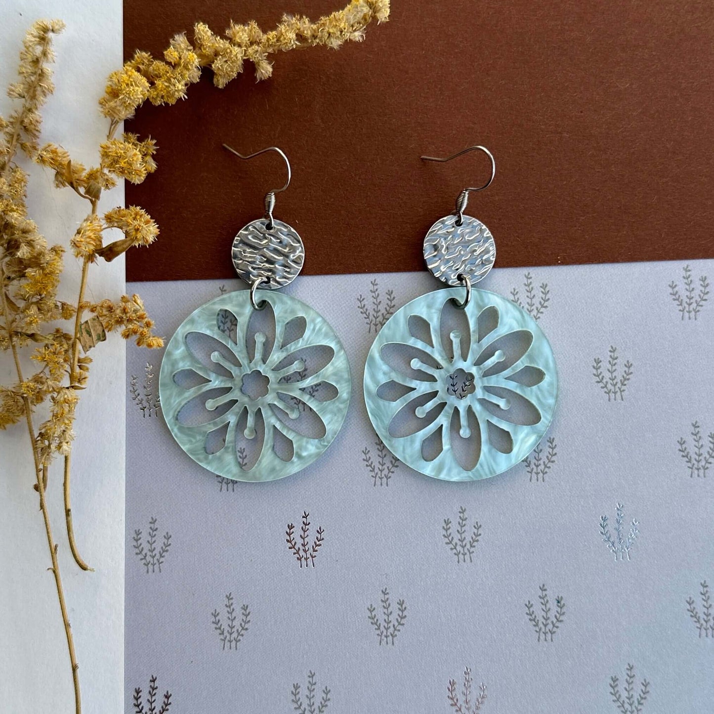 Ohrringe „Eisblume“