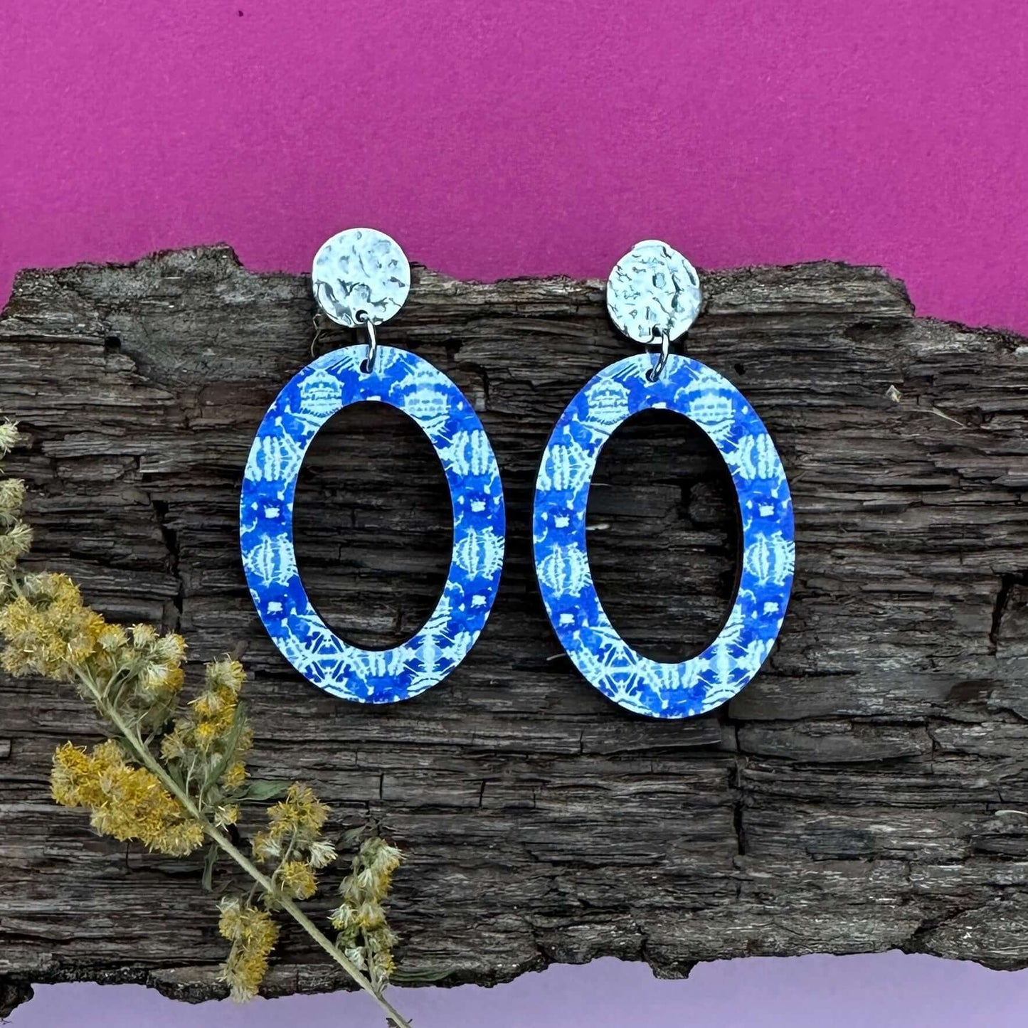 Ohrringe "blauer Himmel"