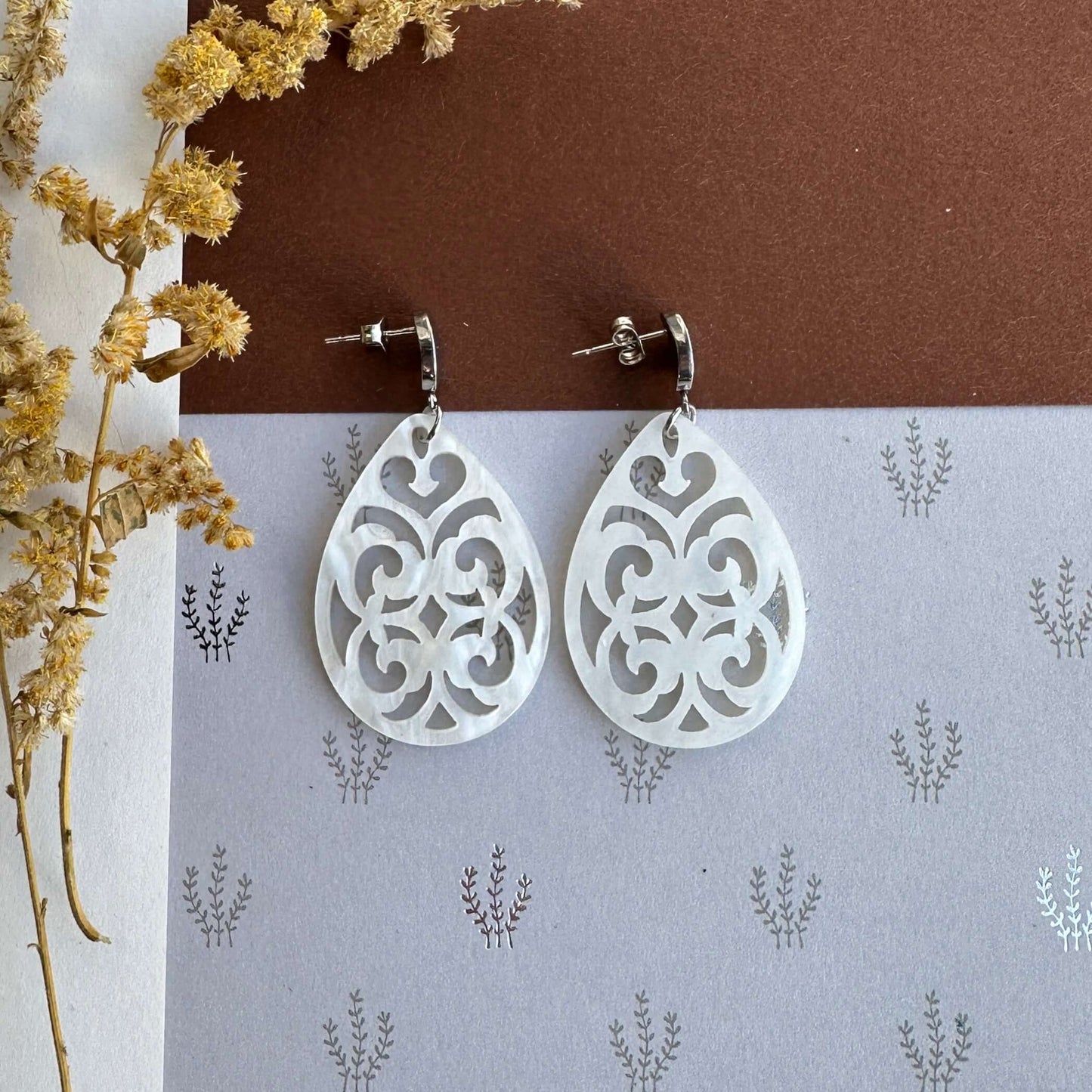 Ohrringe „Eiszapfen“