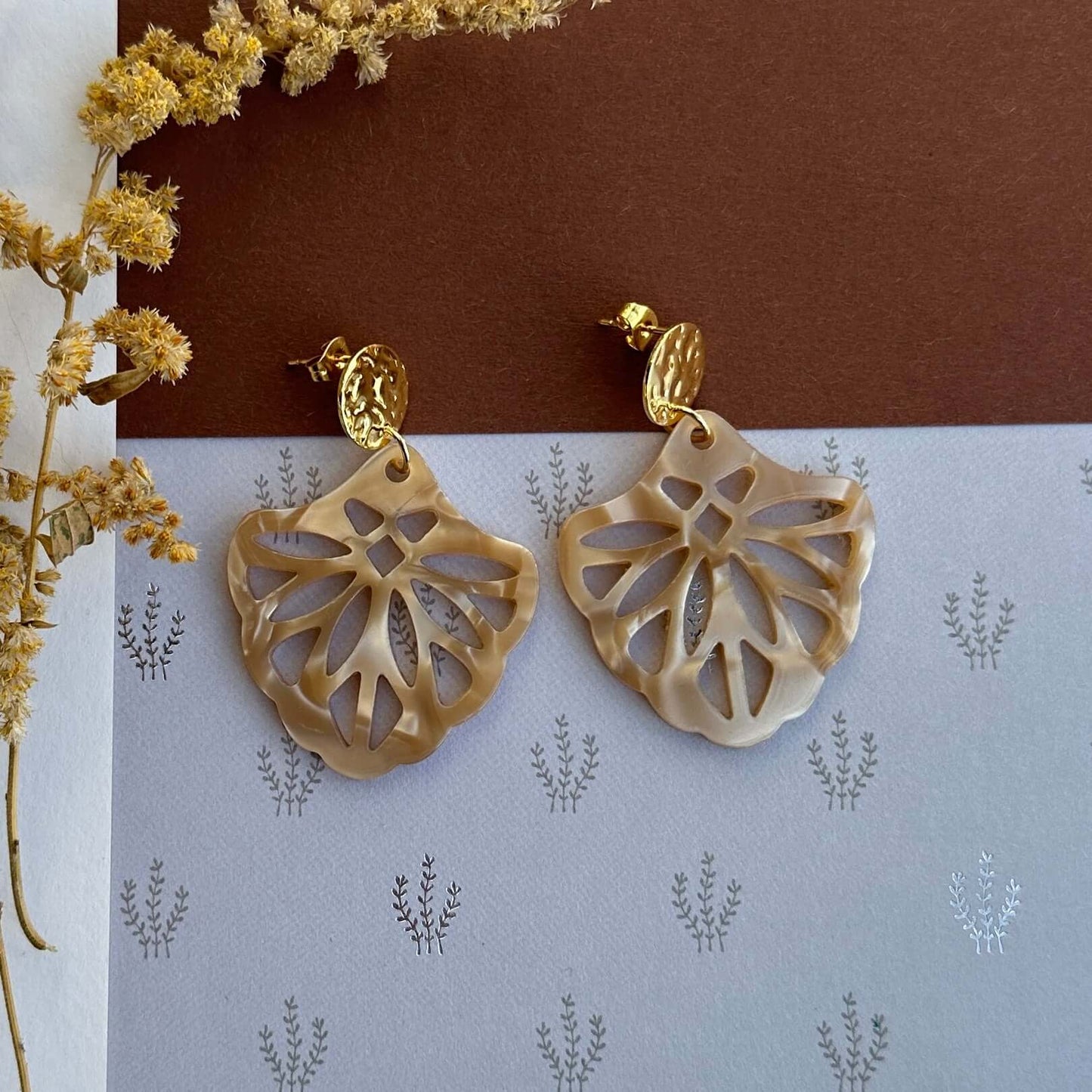 Ohrringe „Karamell“